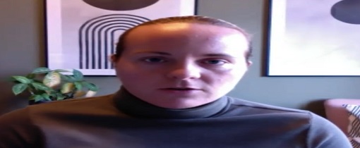 Webcam screenshot from the My Career Journey Launch Event zoom call.