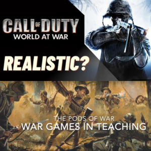 pods of war podcast logo