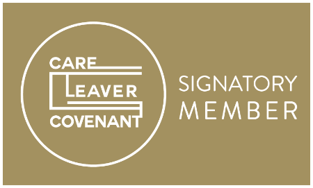 image of Care Leaver Covenant Gold logo