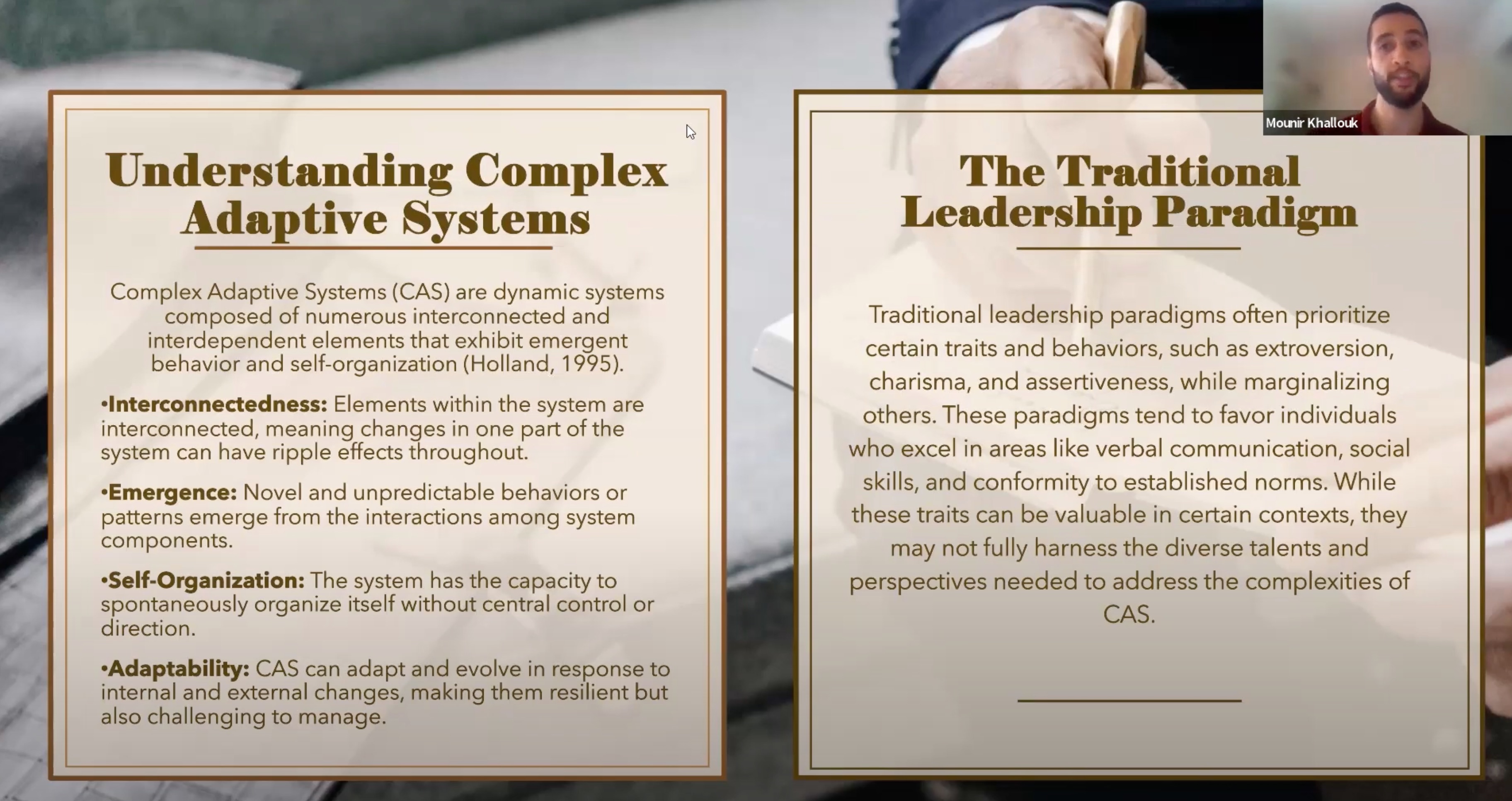 Neurodiverse leadership, Mounir Khallouk 