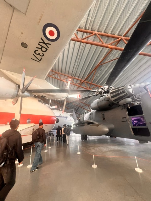 Aerospace students explore RAF Cosford Museum
