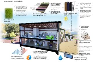 Design created by an Architectural Design Technology student