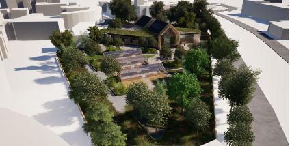 Graphic made by a second year Architectural Design Technology student