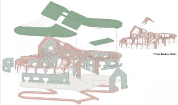 Sketch created by an Architectural Design Technology student