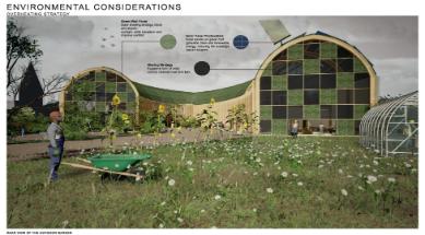 Graphic created by a third year Architectural Design Technology student