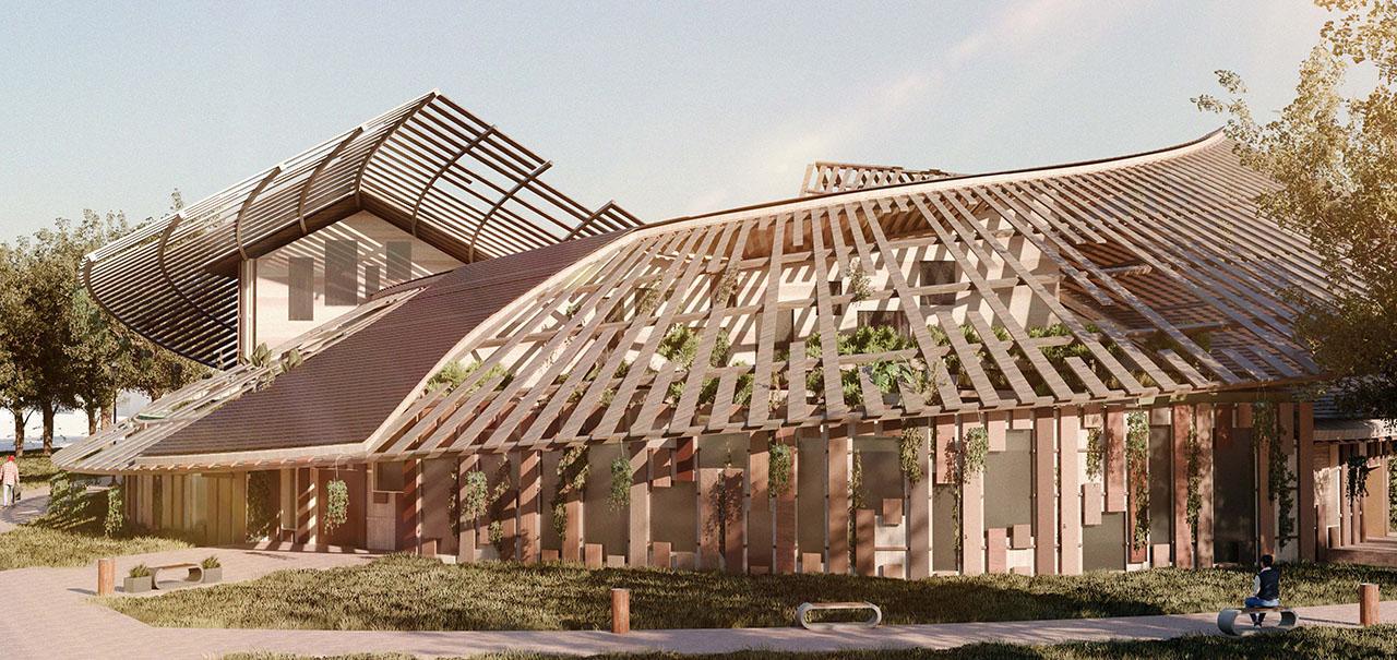 Graphic created by a third year architecture student