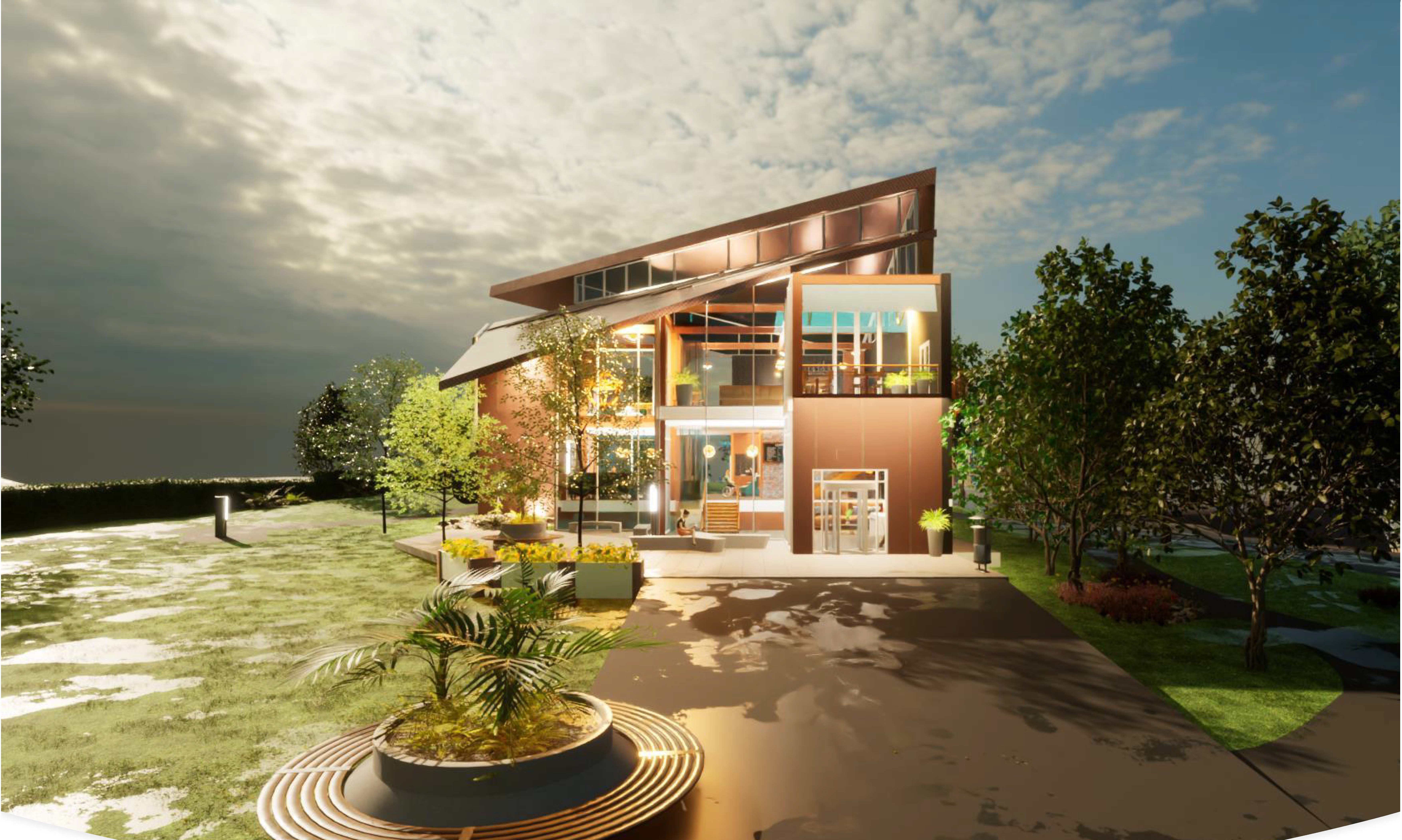 Graphic designed by a first year Architectural Design Technology student