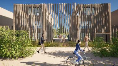 Graphic created by a second year architecture student