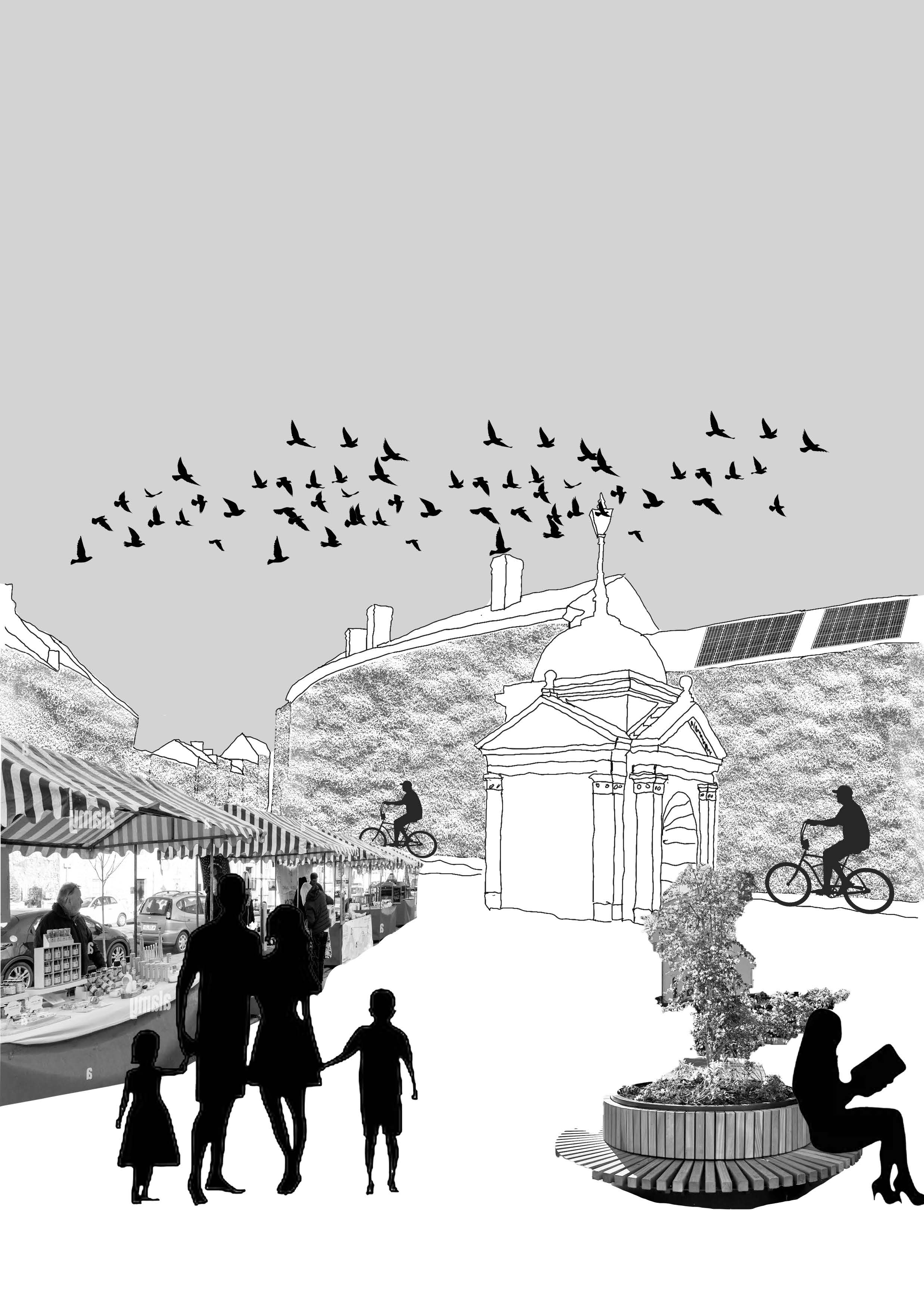 Image drawn by a second year architecture student