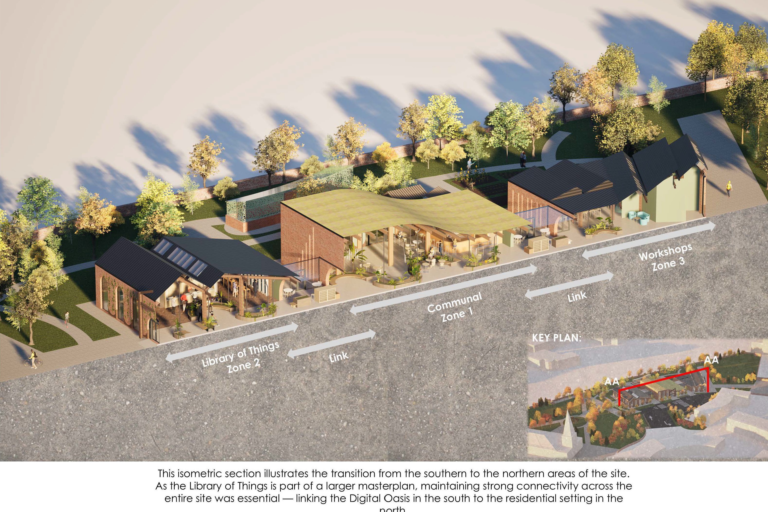 Graphic made by a third year Architectural Design Technology student