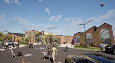 Graphic created by an Architectural Design Technology student