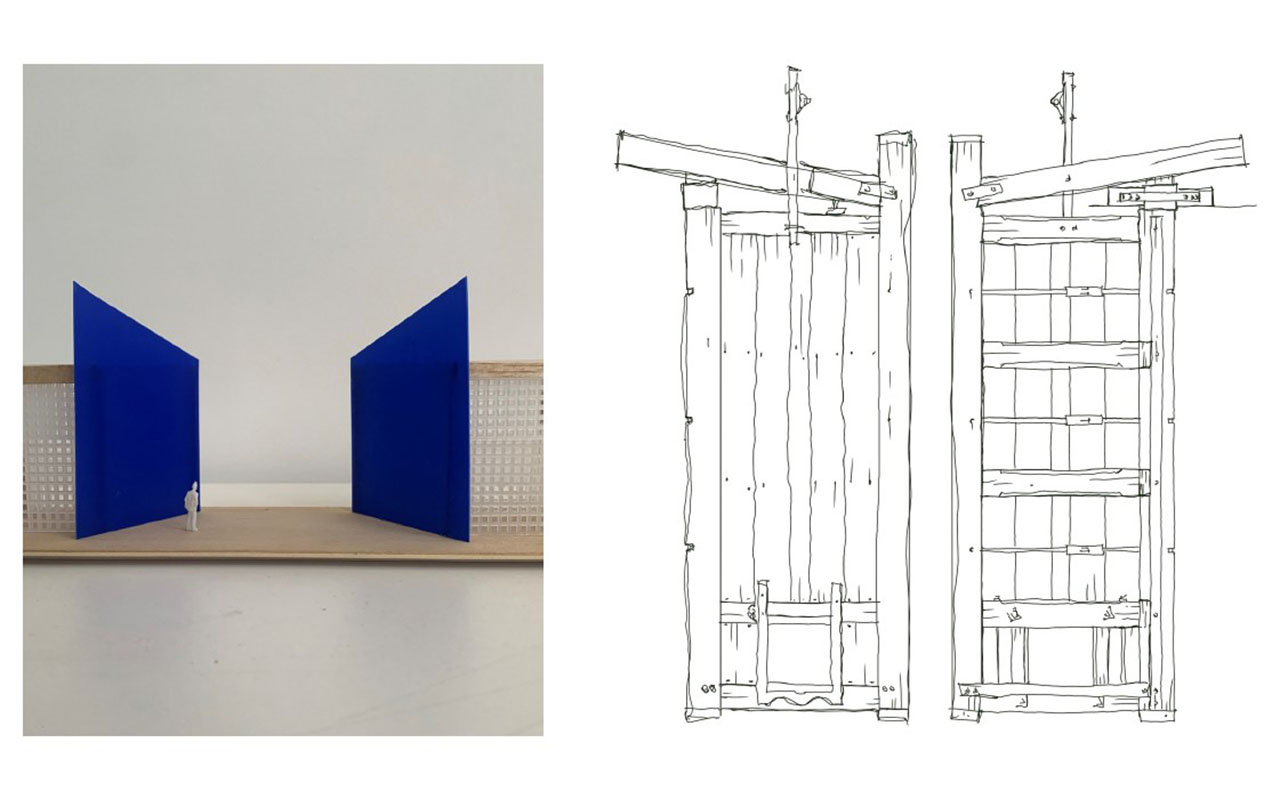 Images created by a third year architecture student