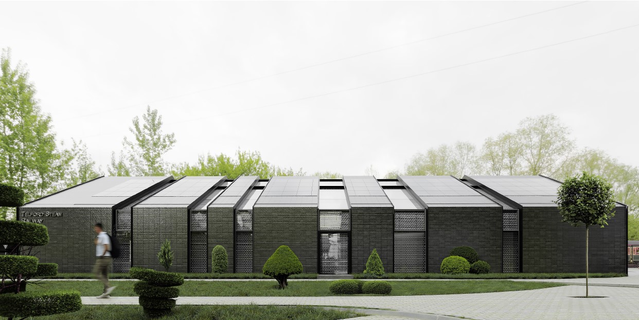 Graphic created by a MArch architecture student