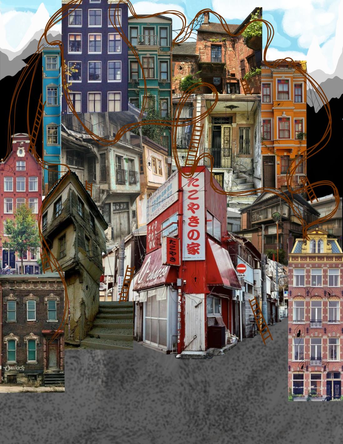 Artwork created by a first year architecture student