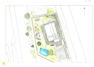 Sketch drawn by a first year architecture student