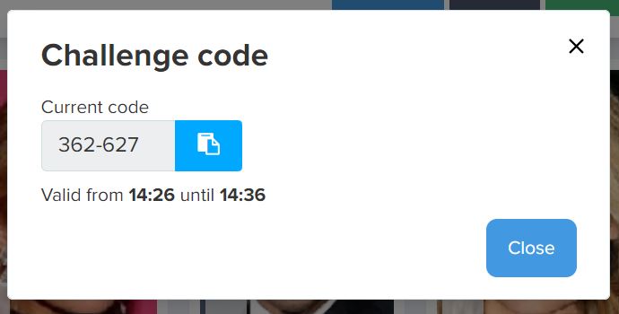 Challenge code example for the student check in system