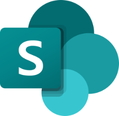 The Sharepoint logo in Teams