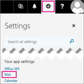 office 365 mail settings