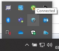VPN connected icon