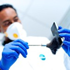 Forensics technician