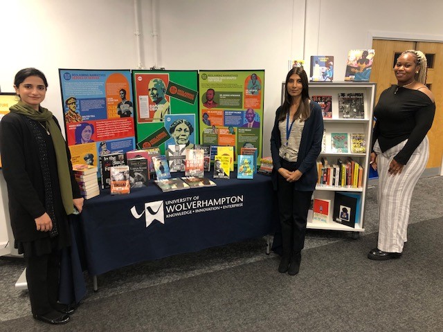 Library display for BHM 2024