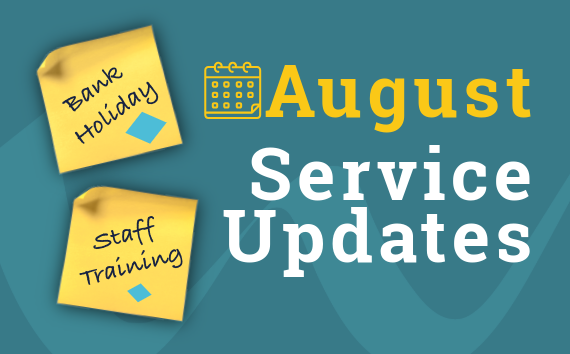 Changes to Library Service – Week Commencing 25 August