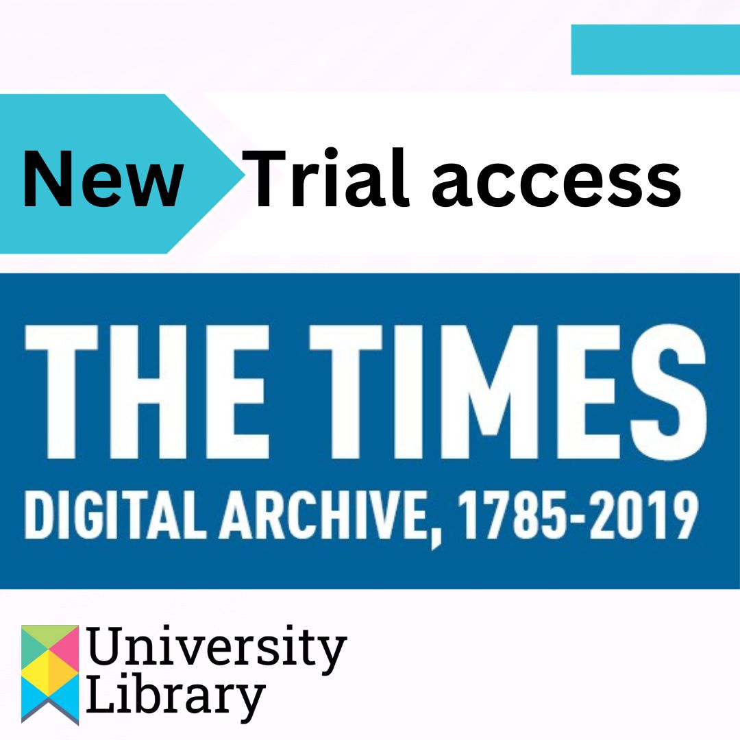 Times Digital Archive Trial