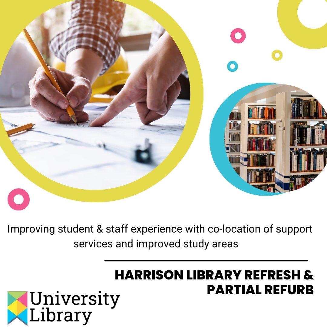 Poster for Library Refurb