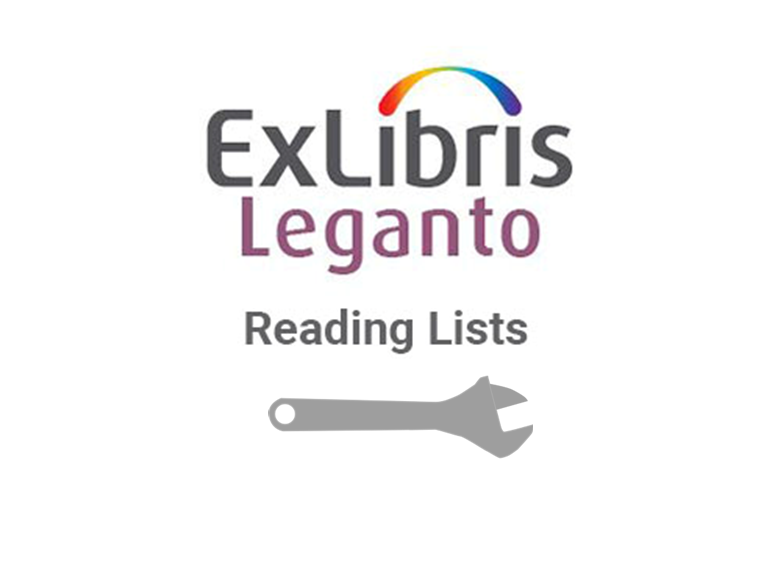 Leganto Reading List System Unavailable (3rd - 4th May)