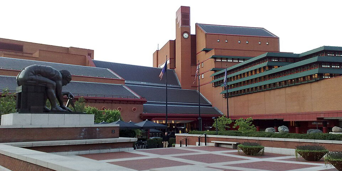 Exterior of the British Library