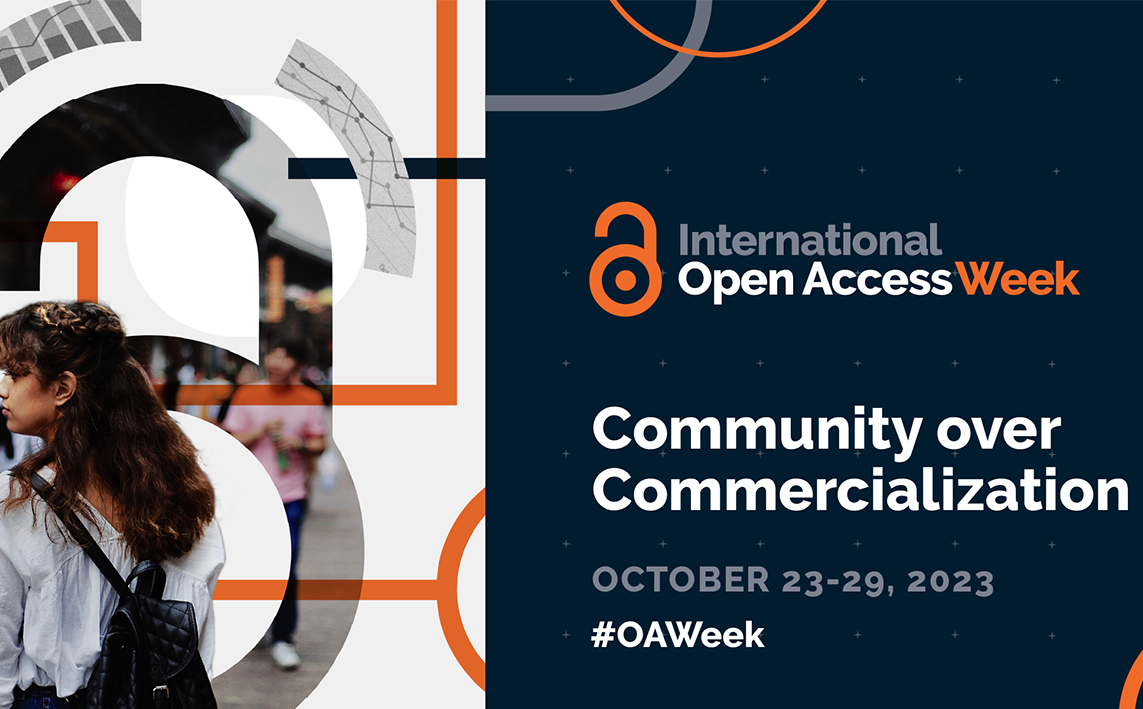 Open Access Week 2023 banner