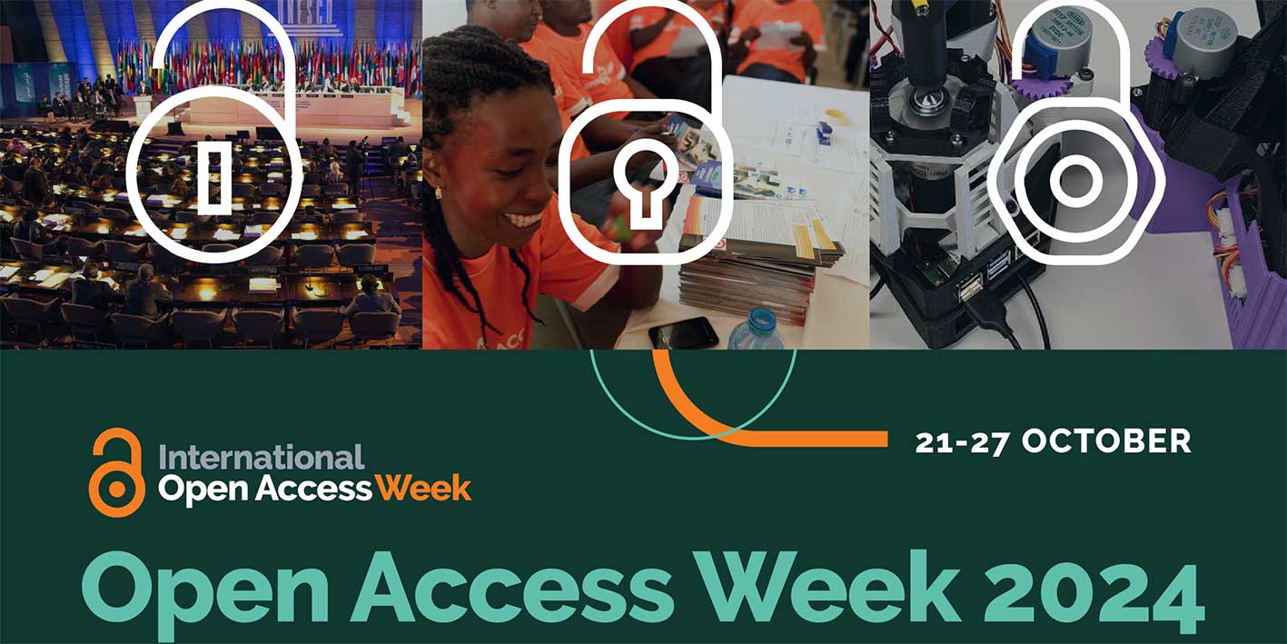 people engaged in open access activities for international open access week 2024