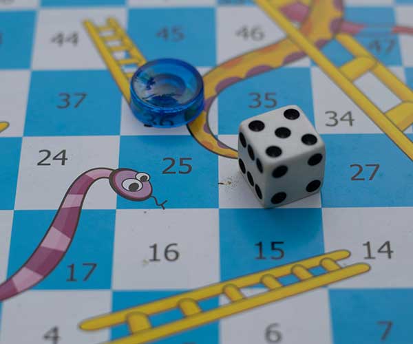snakes and ladders game