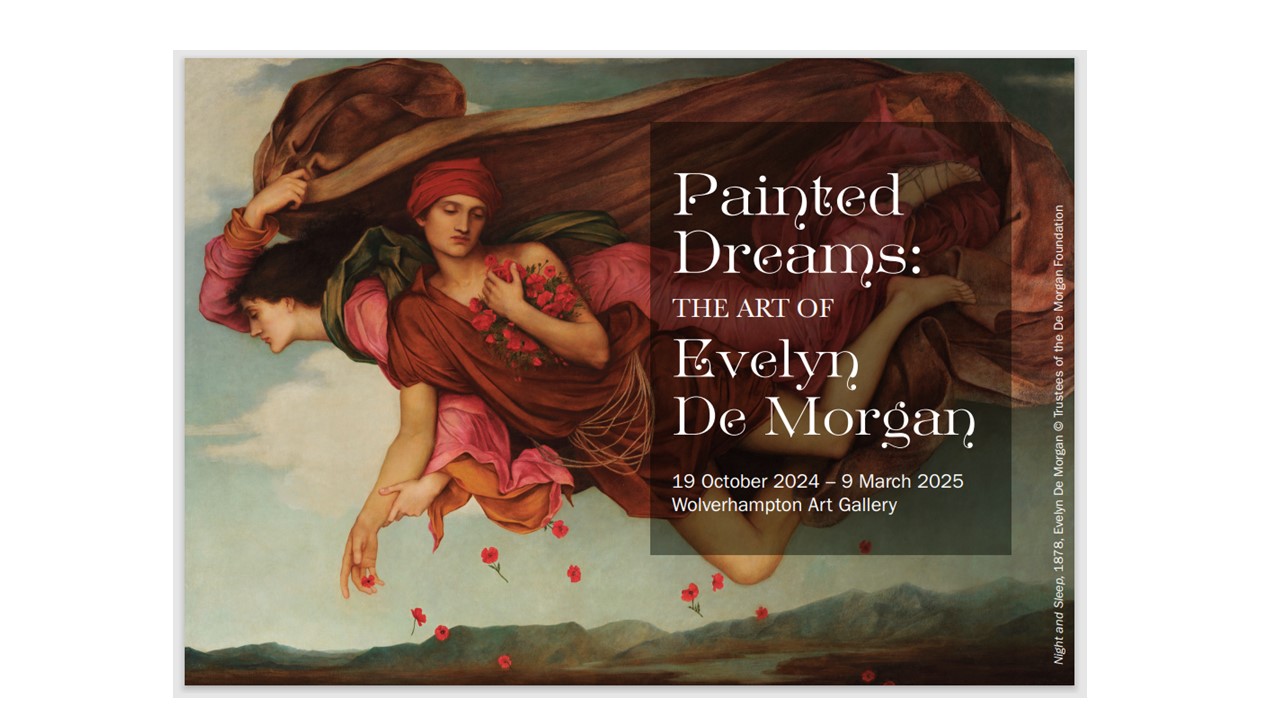 Evelyn de Mogan painting