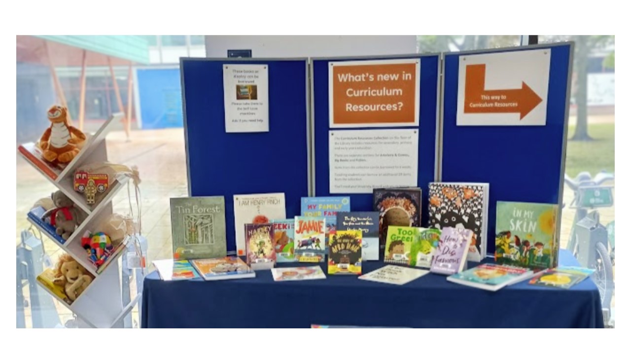 Table displaying items from the Curriculum Resources collection