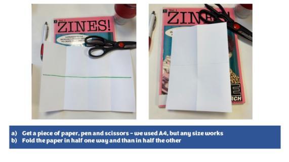 photo of 2 pieced of a4 paper