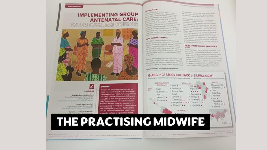 Image of article from practising midwife