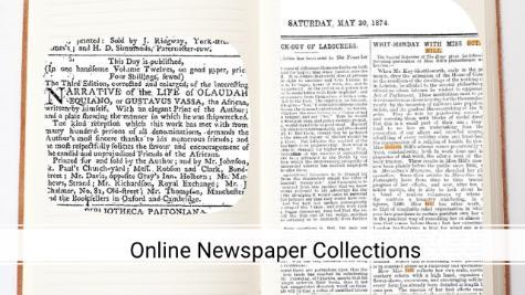 newspaper clippings