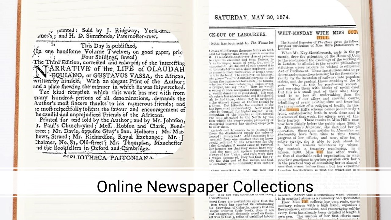newspaper clippings