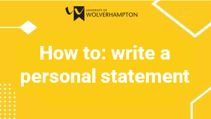 personal statement for university of wolverhampton