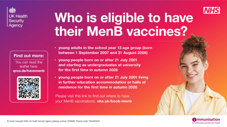 Men B vaccinations