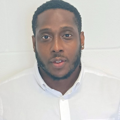 Profile photo of University of Wolverhampton alum Luke Cato. Luke is wearing a white button up shirt.