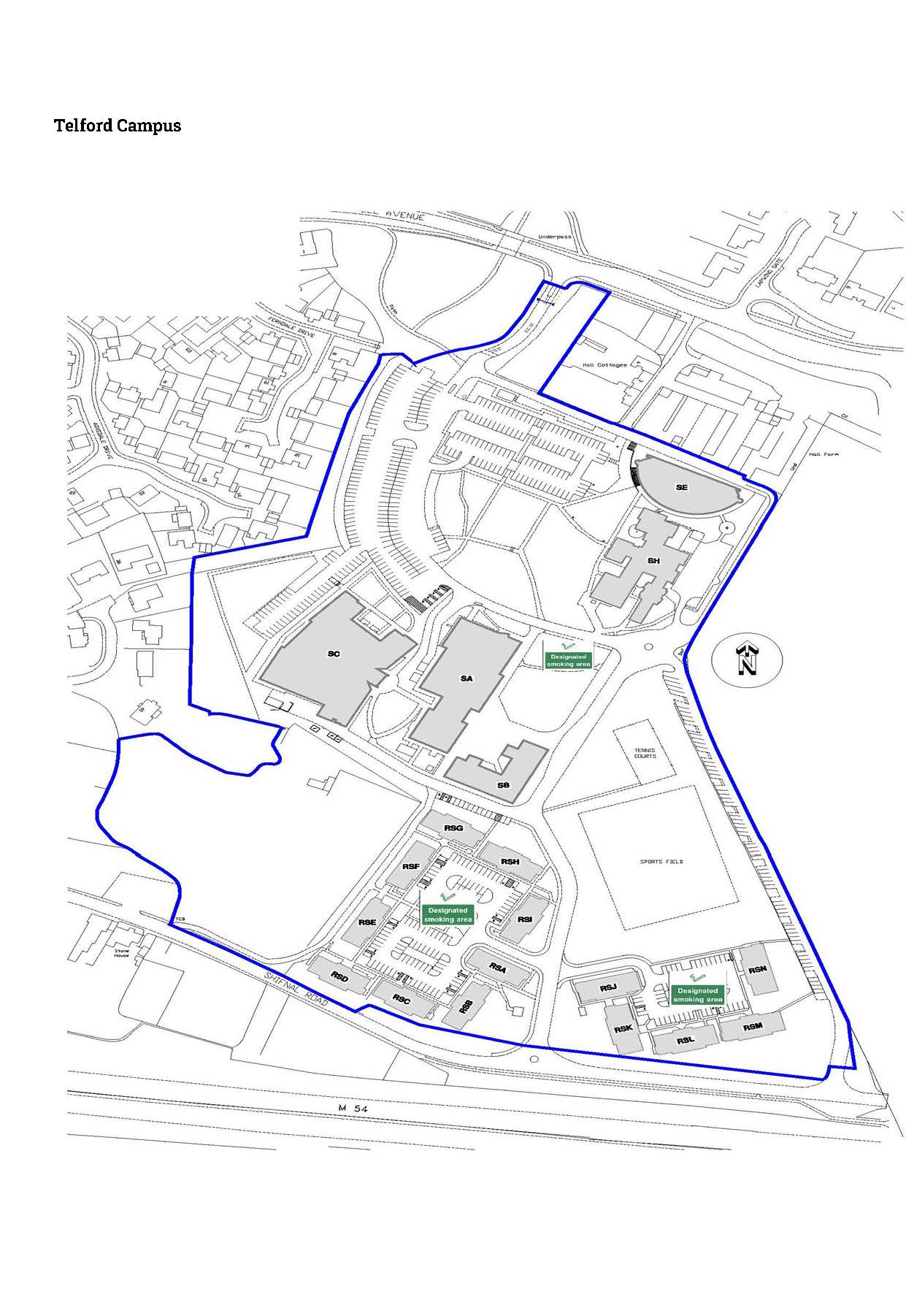 Appendix A - University Designated Smoking Areas by campus Page 5