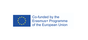 Logo depicting the flag of the European Union and text reading CO-FUNDED BY THE ERASMUS+ PROGRAMME OF THE EUROPEAN UNION