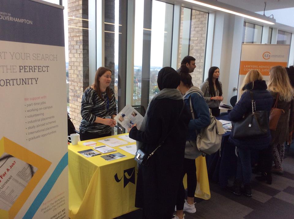 Students get the message from law firms at Careers Fair