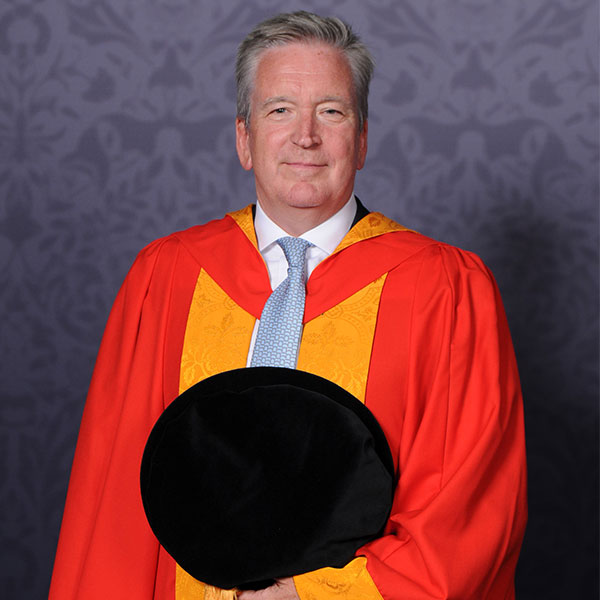 Bentley boss gets hallmark of distinction with honorary degree