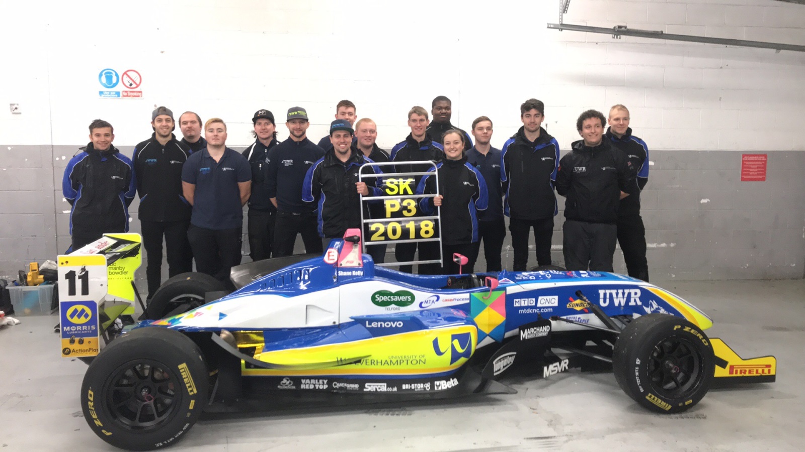 Engineering team bag third place in national F3 Cup Championship