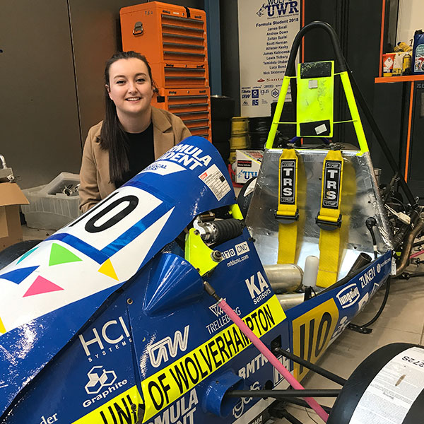 Motorsport engineering student has sights set on F1 career