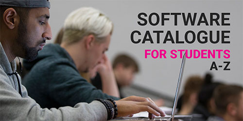New Software Catalogue A-Z for students