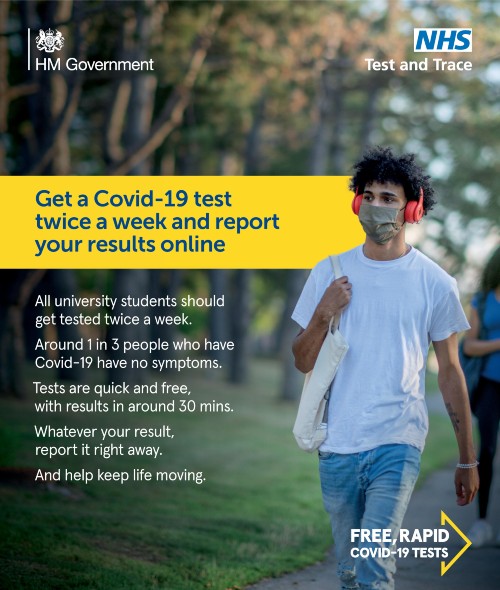 Student Update: Government announcement on Covid-19 restrictions from 21 June 